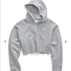 Champion cropped hoodie NWOT